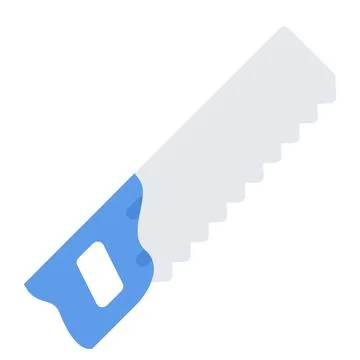 Design vector image icons hand saw Stock Illustration