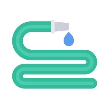 Design vector image icons hose Stock Illustration