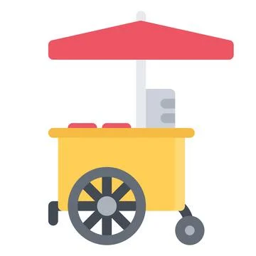 Design vector image icons hot dog Stock Illustration