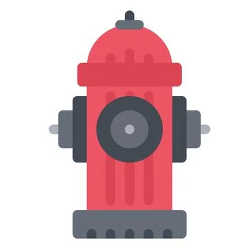 Design vector image icons hydrant Stock Illustration