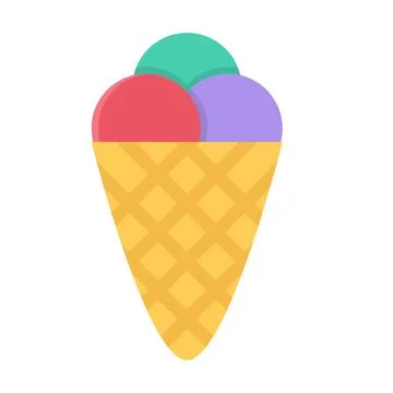 Design vector image icons ice-cream Stock Illustration