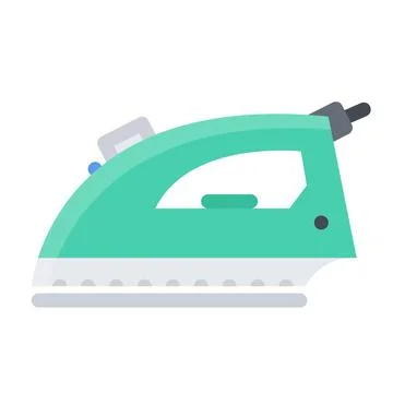 Design vector image icons iron Illustrazione stock