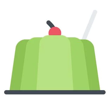 Design vector image icons jelly Stock Illustration