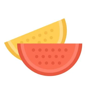 Design vector image icons jelly slices Stock Illustration