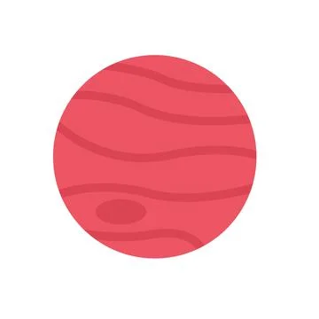 Design vector image icons jupiter Stock Illustration