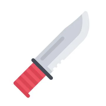 Design vector image icons knife Stock Illustration