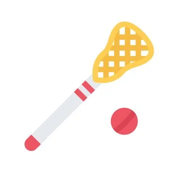 Design vector image icons lacrosse Stock Illustration