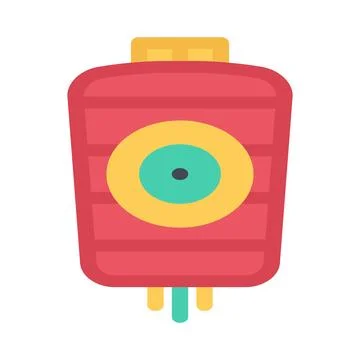 Design vector image icons lamp Stock Illustration