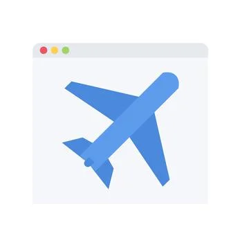 Design vector image icons landing page Illustrazione stock