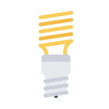 Design vector image icons lightbulb energy saving Stock Illustration