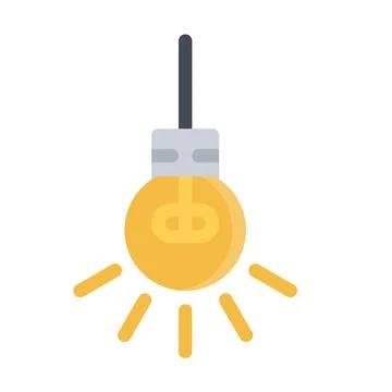 Design vector image icons lighting Stock Illustration