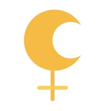 Design vector image icons lilith Illustrazione stock