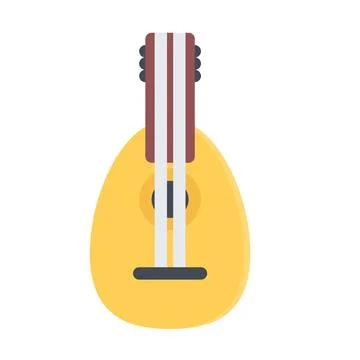 Design vector image icons lute Stock Illustration