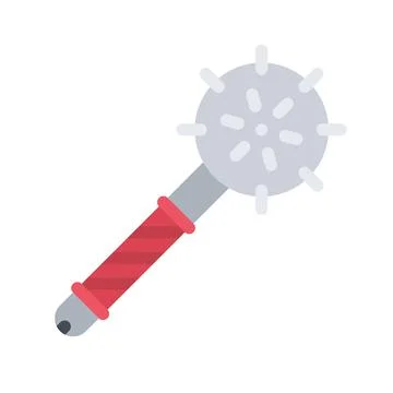 Design vector image icons mace Stock Illustration