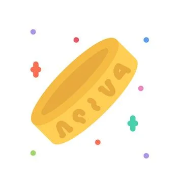 Design vector image icons magic ring Stock Illustration