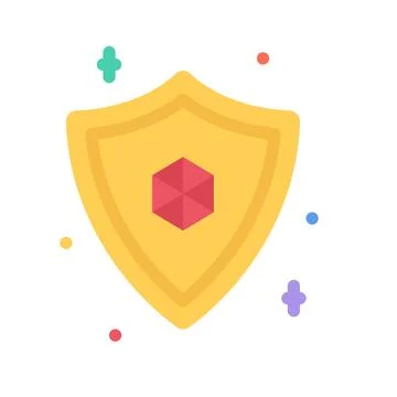 Design vector image icons magic shield Stock Illustration