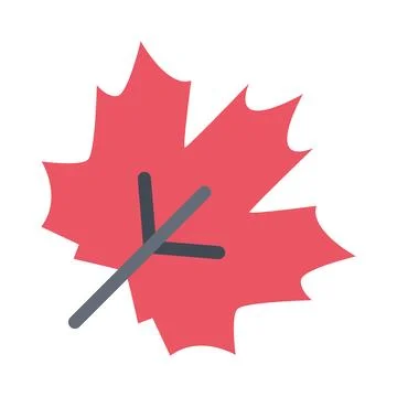 Design vector image icons maple leaf Stock Illustration