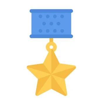 Design vector image icons medal Stock Illustration