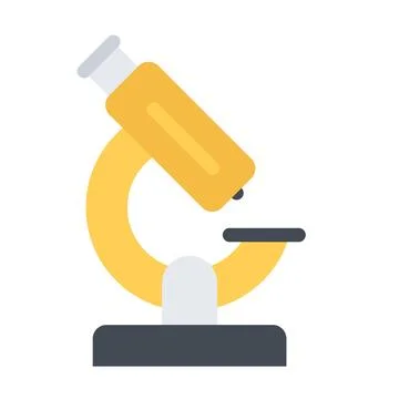 Design vector image icons microscope Stock Illustration