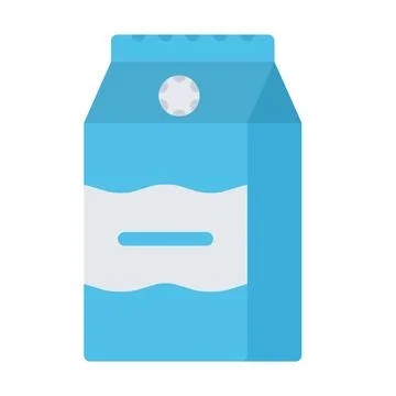Design vector image icons milk Illustrazione stock
