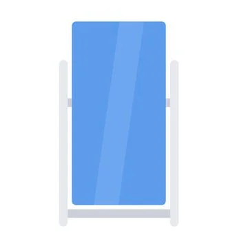 Design vector image icons mirror Stock Illustration