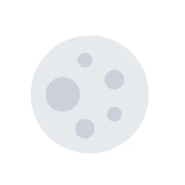 Design vector image icons moon Stock Illustration