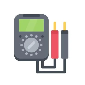 Design vector image icons multimeter Stock Illustration