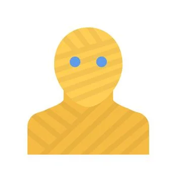 Design vector image icons mummy Stock Illustration
