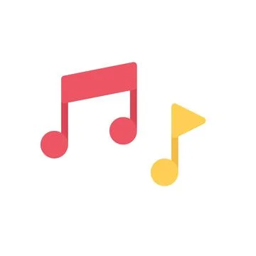 Design vector image icons notes Stock Illustration