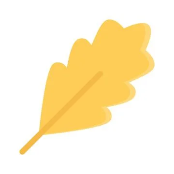 Design vector image icons oak leaf Stock Illustration