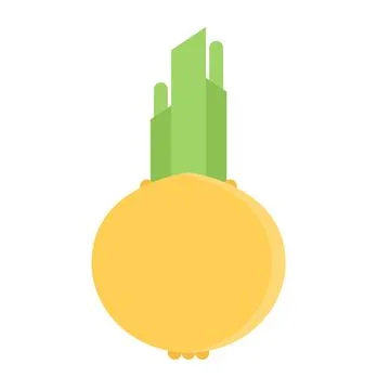 Design vector image icons onion Stock Illustration