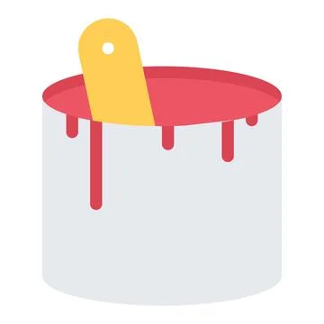 Design vector image icons paint Stock Illustration