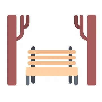 Design vector image icons park Stock Illustration