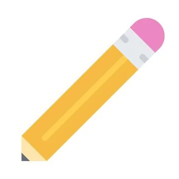 Design vector image icons pencil Stock Illustration