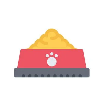 Design vector image icons pet food Illustrazione stock