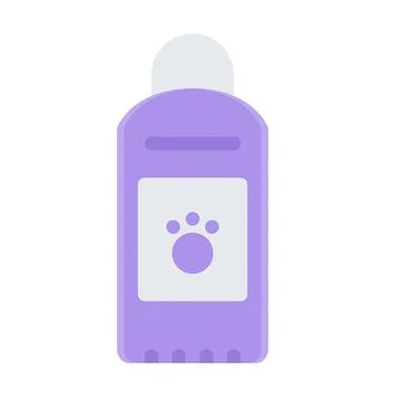Design vector image icons pet shampoo Stock Illustration