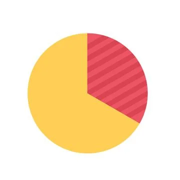 Design vector image icons pie-chart Stock Illustration