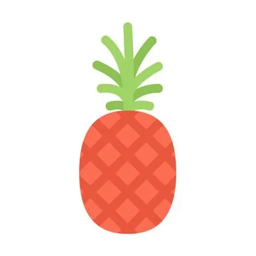 Design vector image icons pineapple Stock Illustration