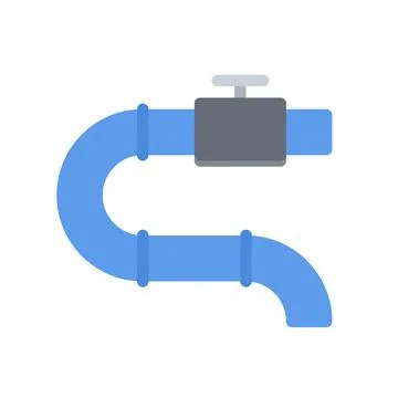 Design vector image icons pipe Stock Illustration