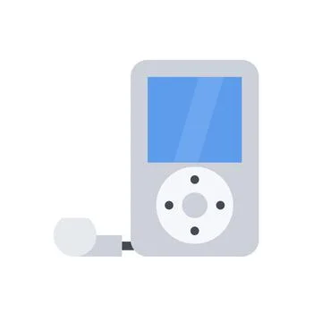 Design vector image icons player Stock Illustration