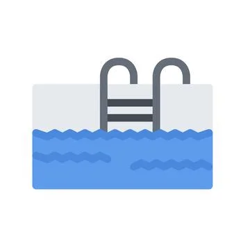 Design vector image icons pool Stock Illustration