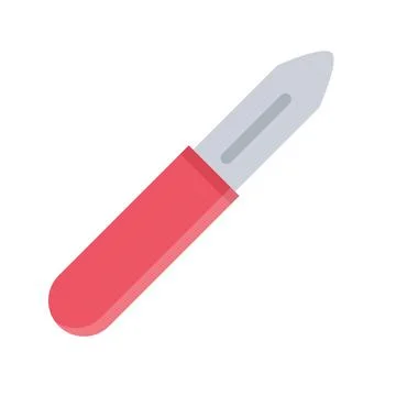 Design vector image icons potato knife Stock Illustration