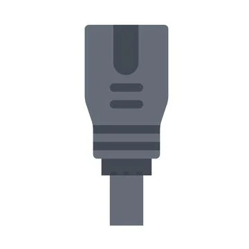 Design vector image icons power cable Stock Illustration