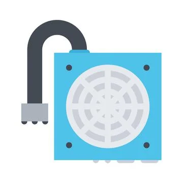 Design vector image icons power supply Stock Illustration