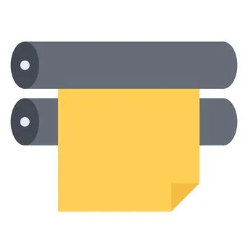 Design vector image icons printer Illustrazione stock