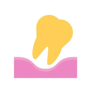 Design vector image icons pulling teeth Stock Illustration