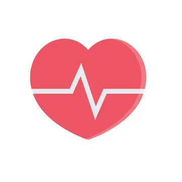 Design vector image icons pulse Stock Illustration