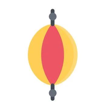 Design vector image icons punching bag Stock Illustration