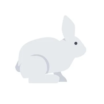 Design vector image icons rabbit Stock Illustration