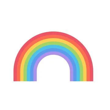 Design vector image icons rainbow Stock Illustration